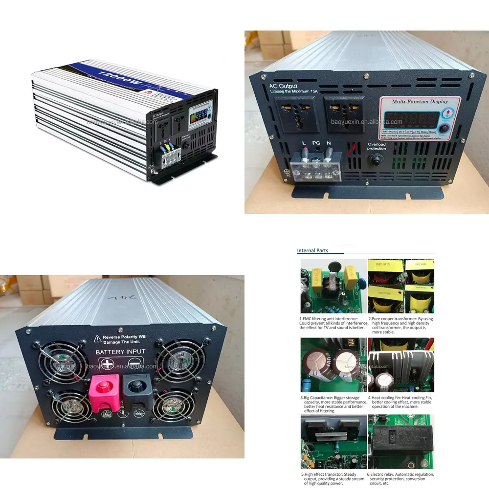 Ups Inverter 3Kva - Промышленный инвертор с чистой синусоидой 2000-10000