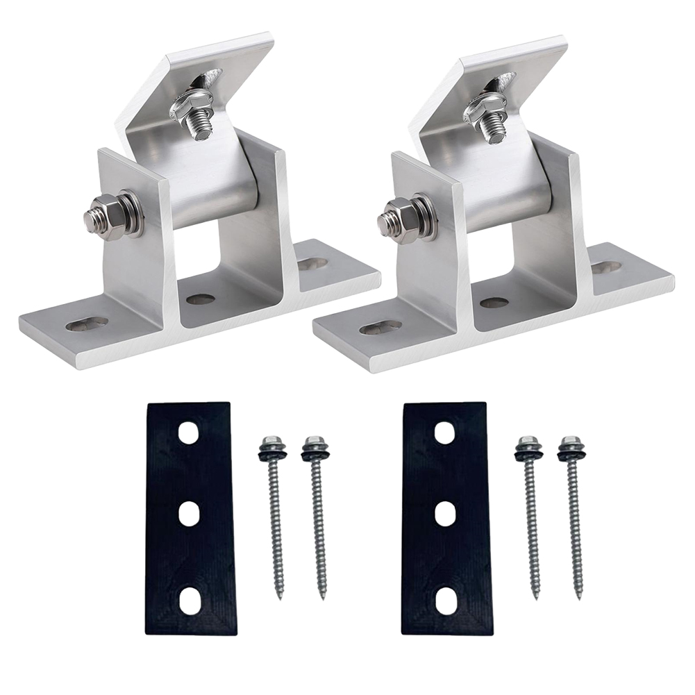 Solar Panel Tilt Mount - Комплект из 2 алюминиевых кронштейнов для