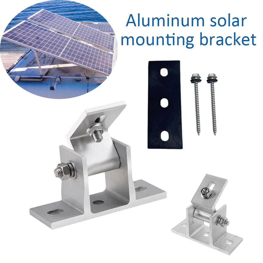 Solar Panel Tilt Mount - Комплект из 2 алюминиевых кронштейнов для